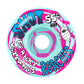 Snot Wheels Frankys Roaches Conical Pink Teal Swirl Skateboard Wheels 55mm 101A