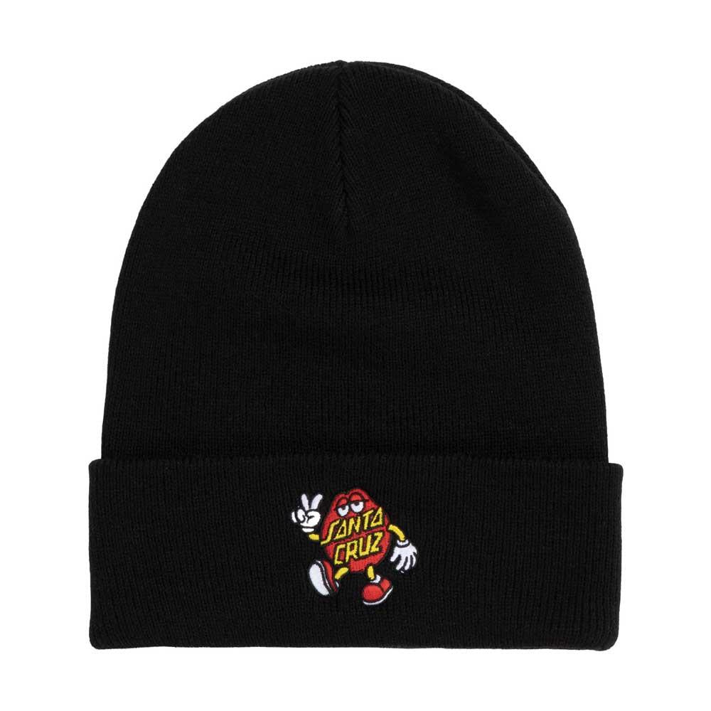 Santa Cruz Dot Guy Beanie Black