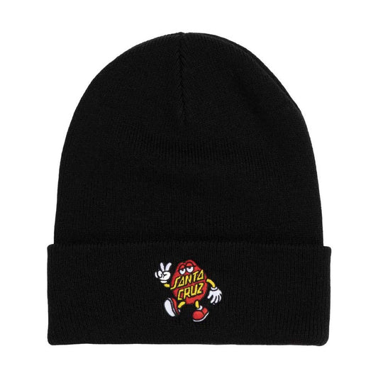 Santa Cruz Dot Guy Beanie Black