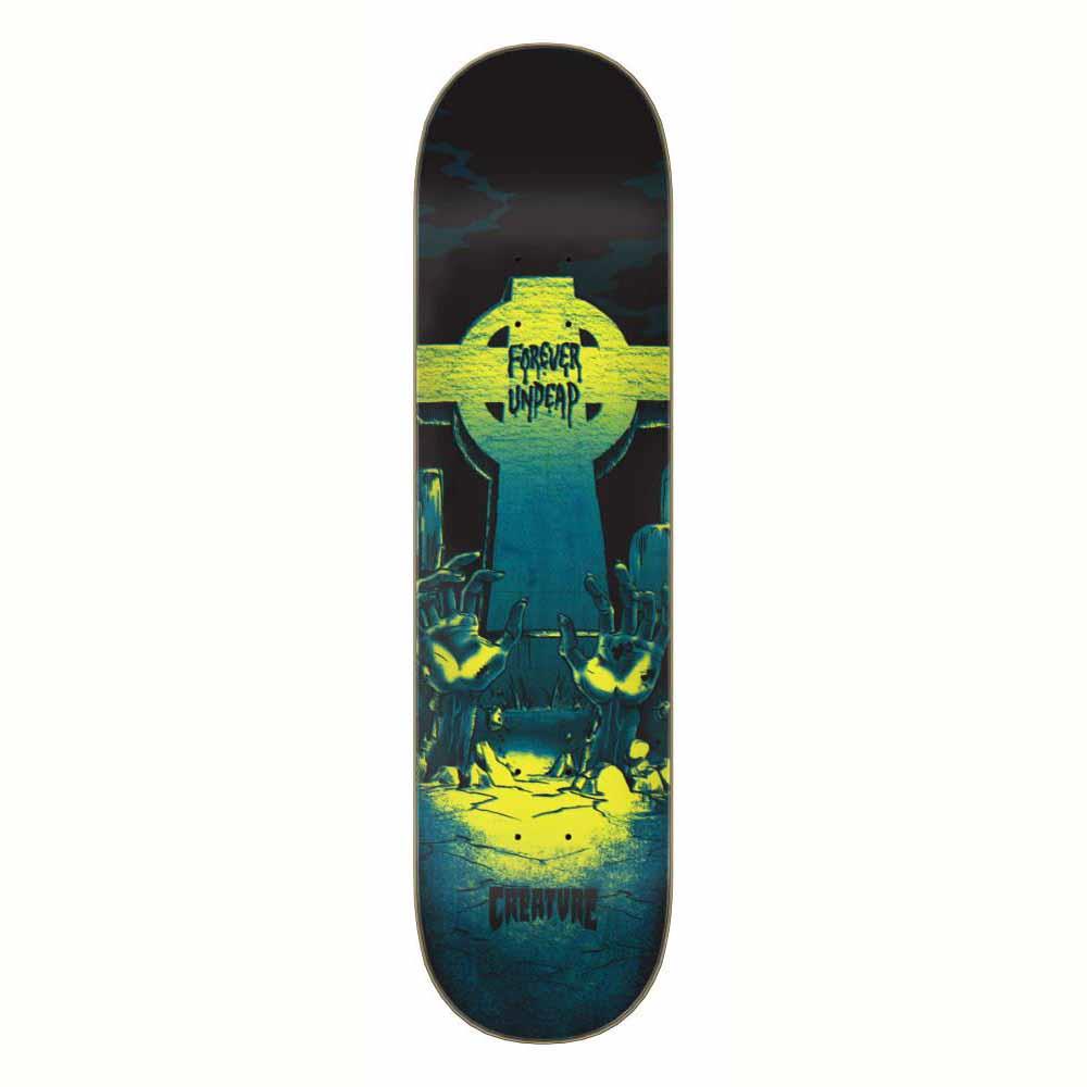 Creature Skateboard Deck Forever Undead SM Blue 8"