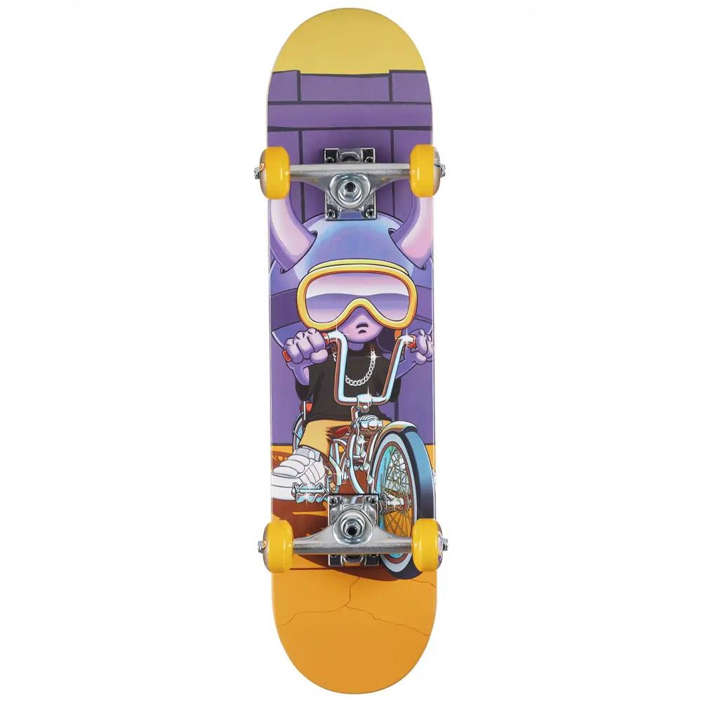 Speed Demons Low Rider Soft Top Factory Complete Skateboard Multi 6.75''