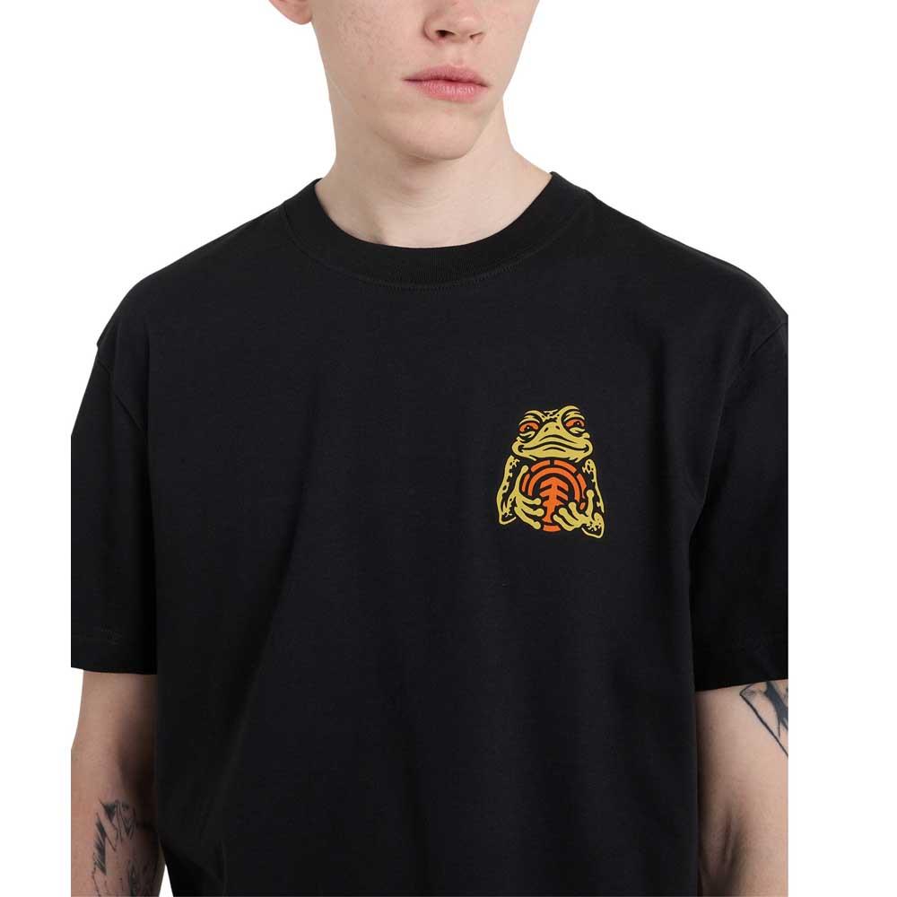 Element Timber The Frog T-Shirt Off Black