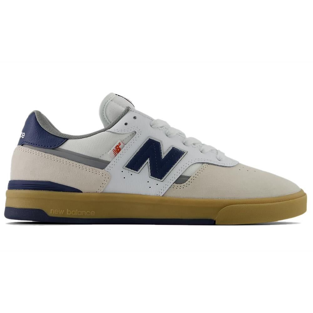 New Balance Numeric Skate Shoes Foy 306 Cupsole White NB Navy Blue