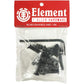 Element Skateboards 1" Allen Hardware Skateboard Bolts 8 Black 1 Red