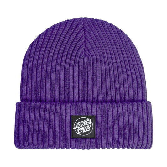 Santa Cruz Skateboards Beanie Opus Dot Label Beanie Purple Haze One Size Adult
