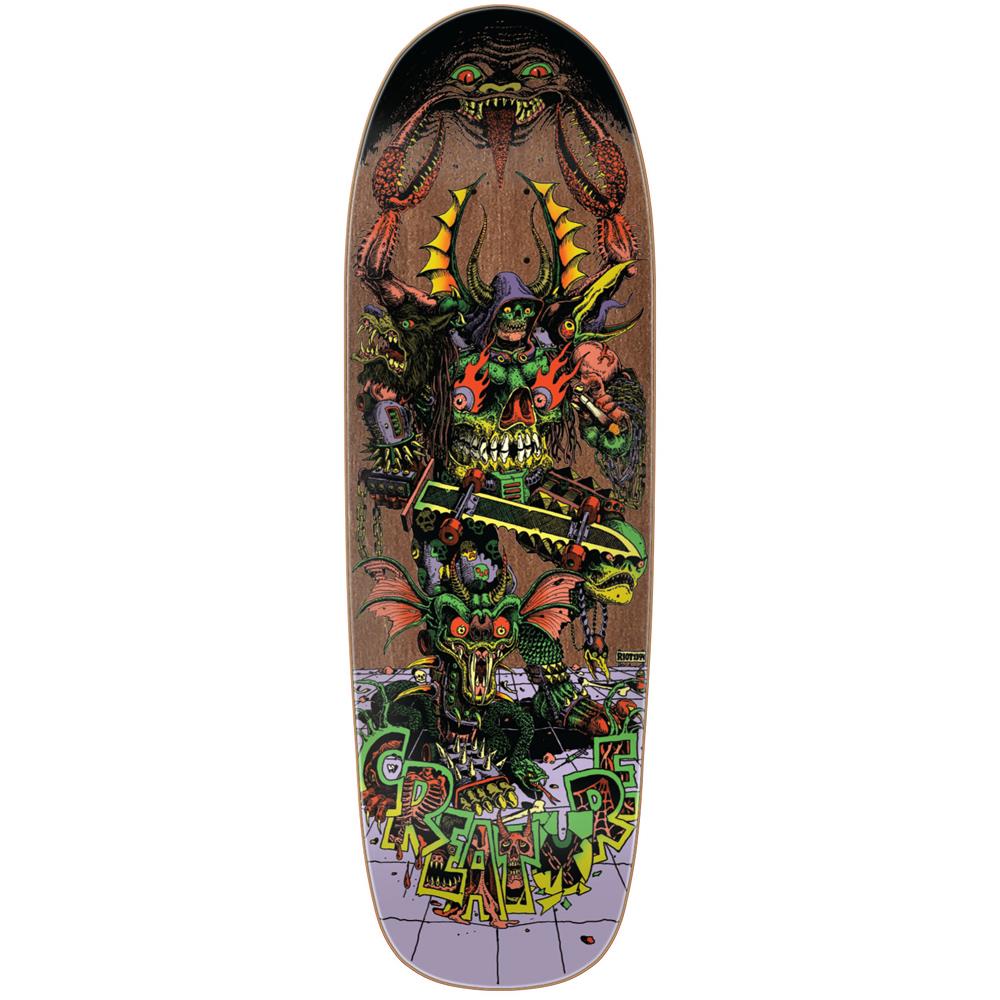 Creature Hallucination Beast Skateboard Deck Assorted 9.55"