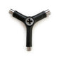G-Tool Y Skateboard Tool with Axle Rethreader Black