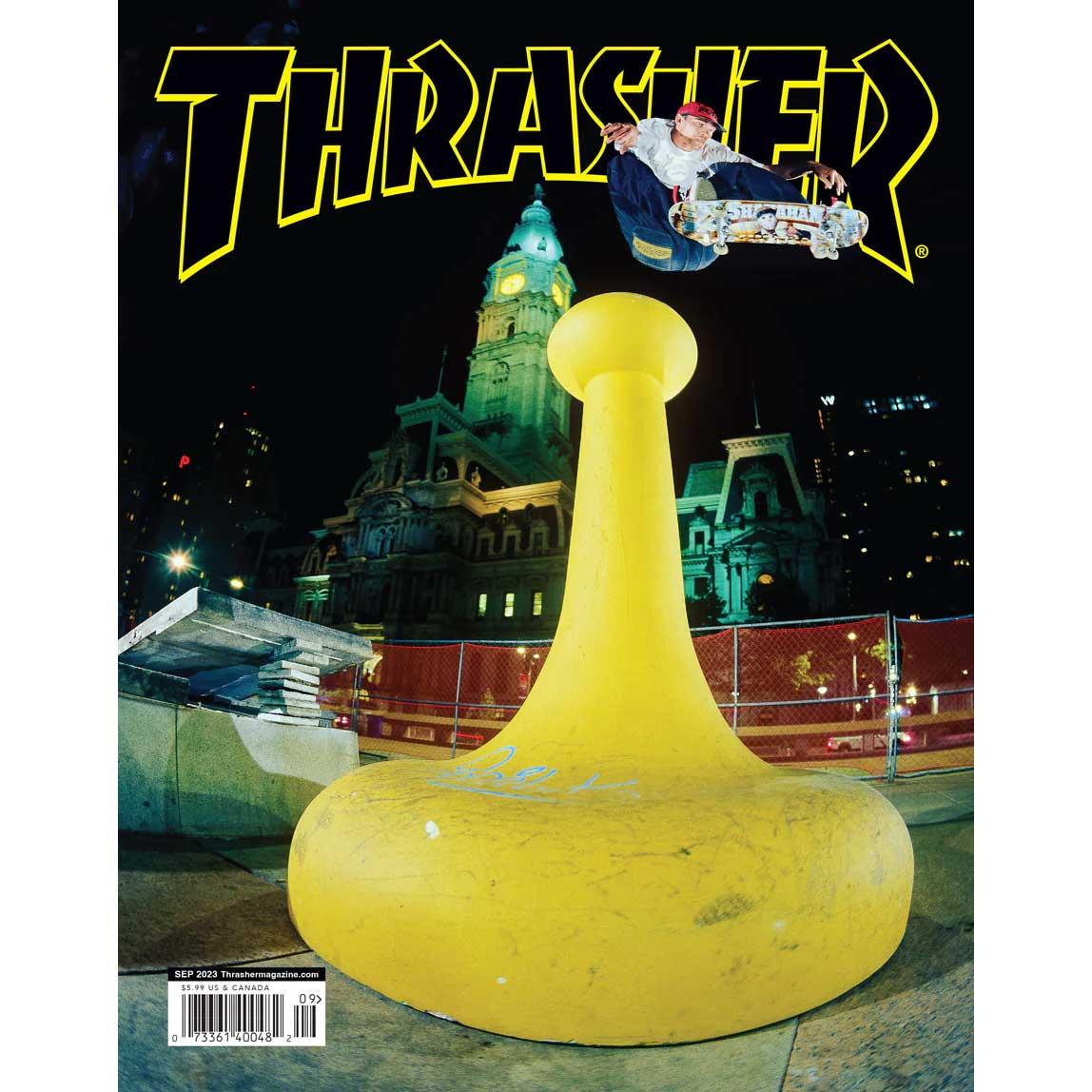 Thrasher Magazine September 2023 Issue 518 John Shanahan Cover