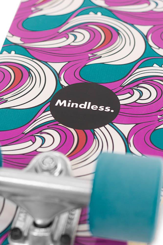 Mindless Swift Complete Pintail Longboard Skateboard Pink 36 x 8.5''