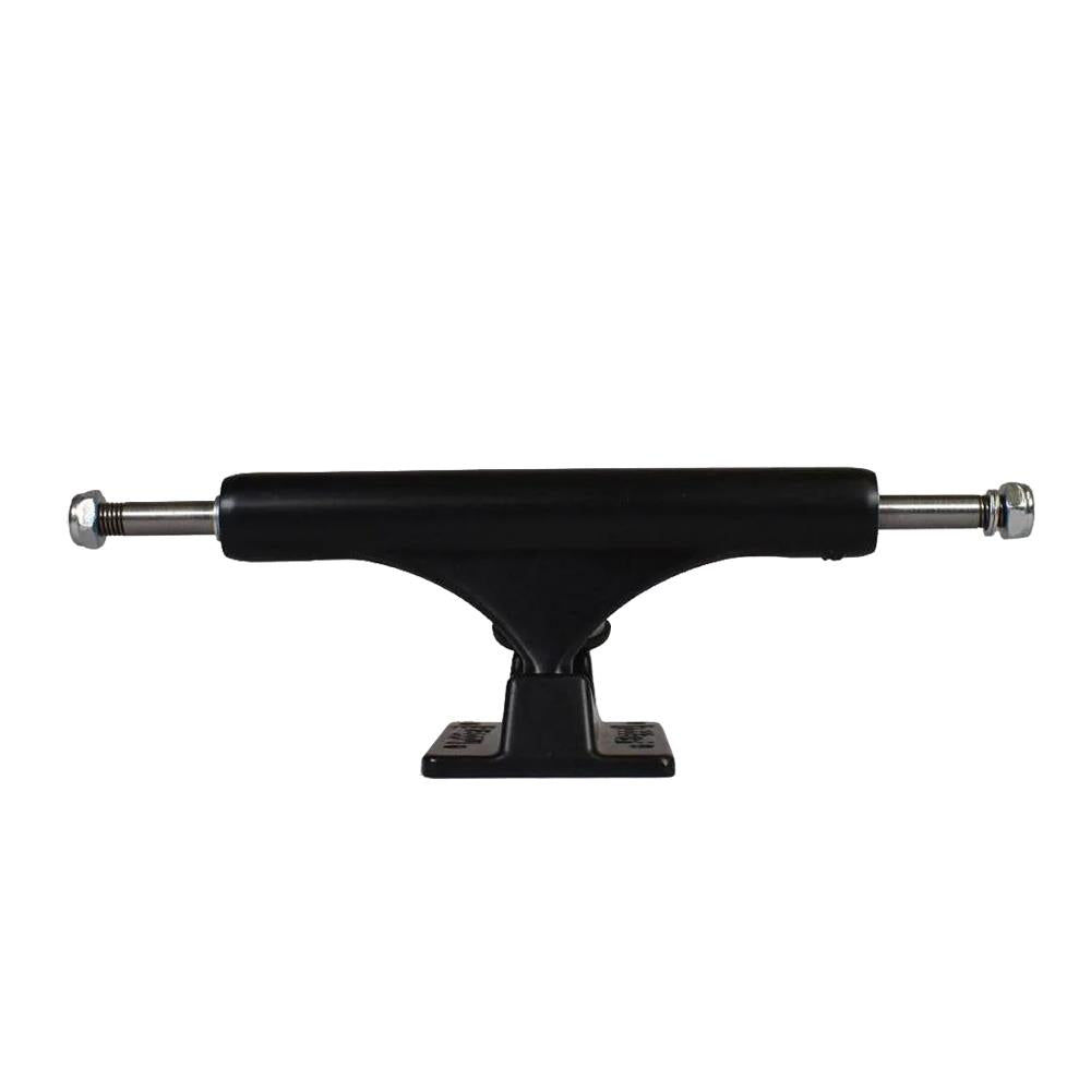 Slappy ST1 Inverted Hollow Lights/UltraLow Kingpin Skateboard Trucks Matte Black/Black Gold 9"