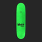 Zero X Misfits Fiend Skull Glow In The Dark Dip Skateboard Deck Black 8.5"