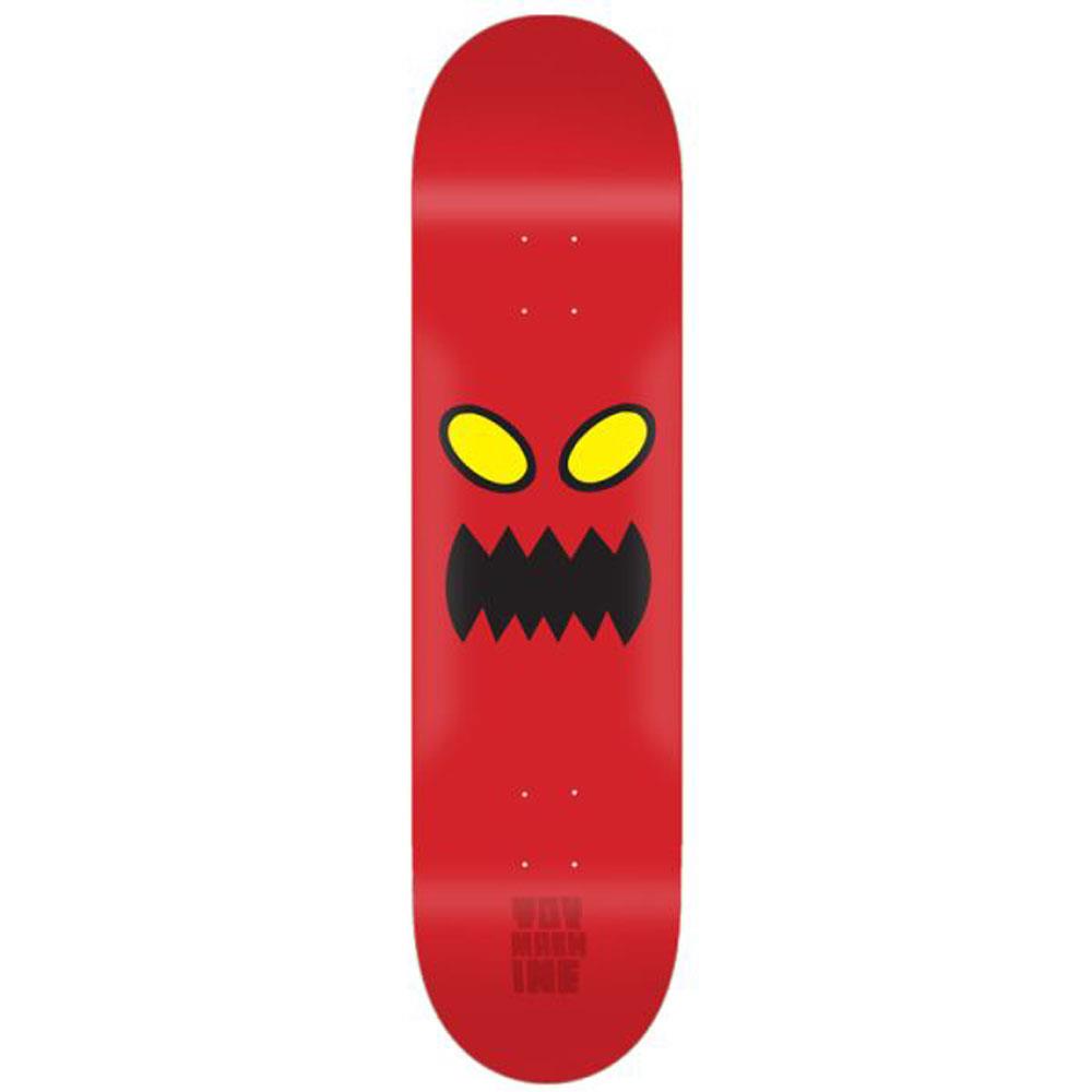 Toy Machine Monster Face Mini Skateboard Deck 7.38"