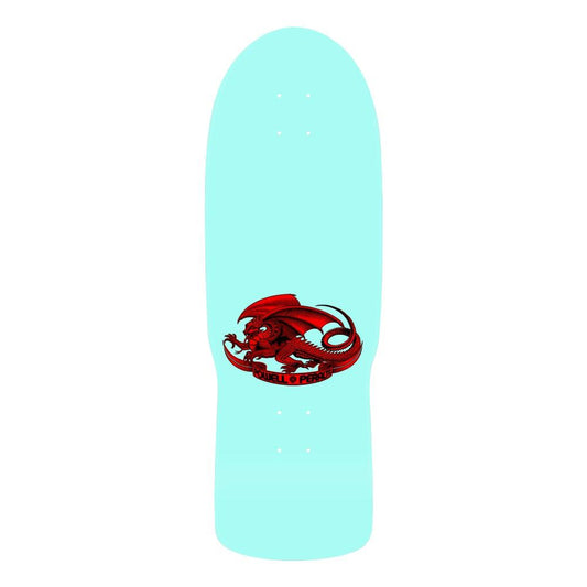 Powell Peralta Steadham Skull & Spade Skateboard Deck Purp Aqua Reissue Skateboard Deck 10"
