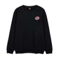 Santa Cruz Grabke Exploding Dot Crewneck Sweatshirt Black