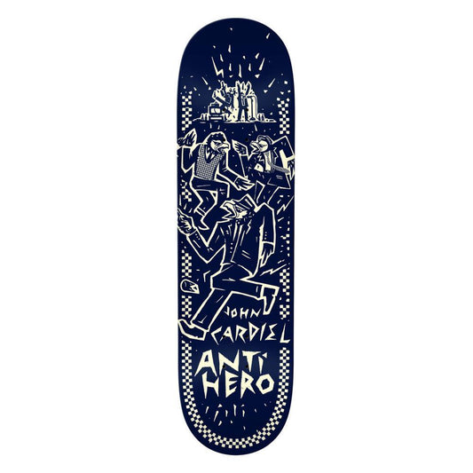 Antihero Skateboard Deck Cardiel Ruder Bwoys Navy 8.62"