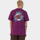 Santa Cruz Grabke Exploding Dot T-Shirt Fresh Purple