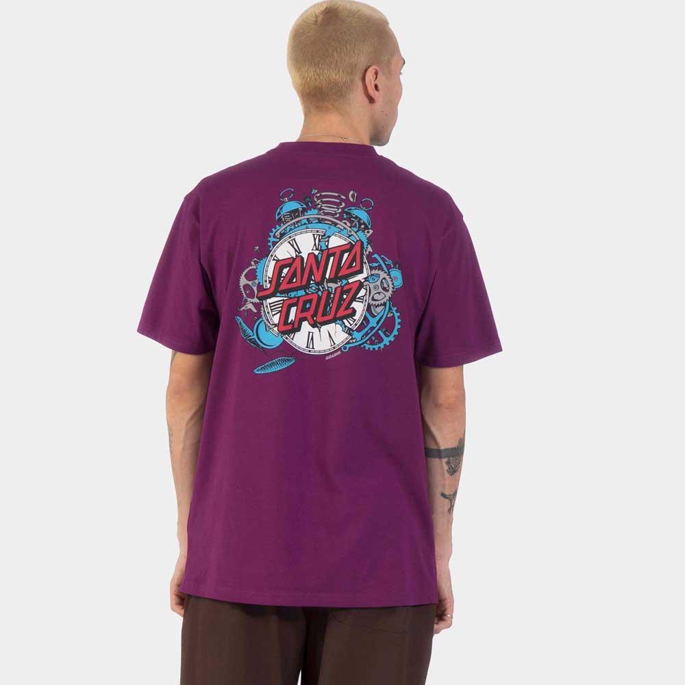 Santa Cruz Grabke Exploding Dot T-Shirt Fresh Purple