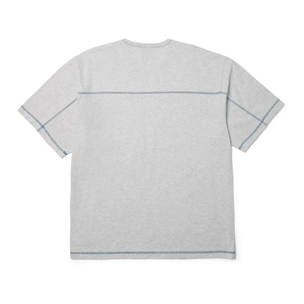 Huf Legacy Football Tee Heather Grey