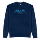 Thrasher Sky Rat By Neckface Crewneck Sweatshirt Navy