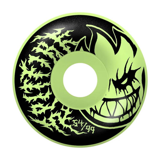 Spitfire Formula Four Deathmask II Glow In The Dark Bighead Radial Full 54mm 99a