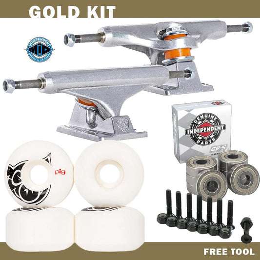 Black Sheep Gold Skateboard Undercarraige Kit Everything You Need