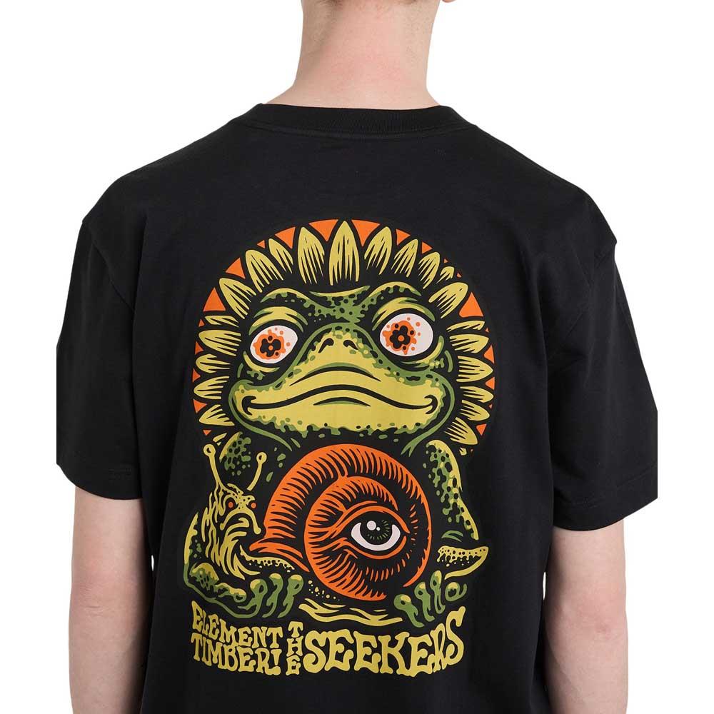 Element Timber The Frog T-Shirt Off Black