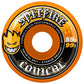 Spitfire Formula 4 Team Conical Colors 55mm Skateboard Wheels Orange 99a