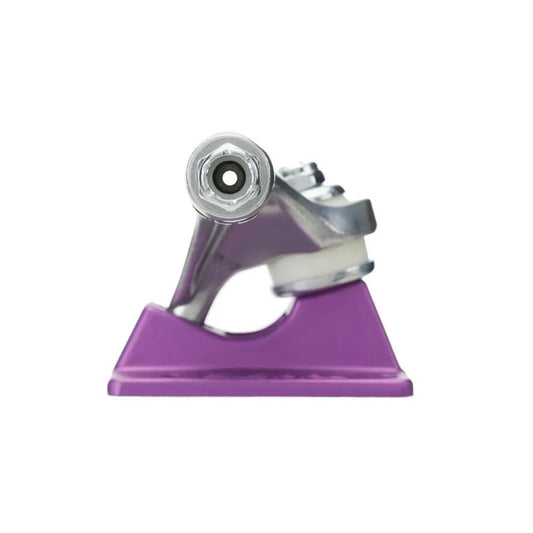 Slappy ST1 Skateboard Trucks Hollow Lights Purple 8"
