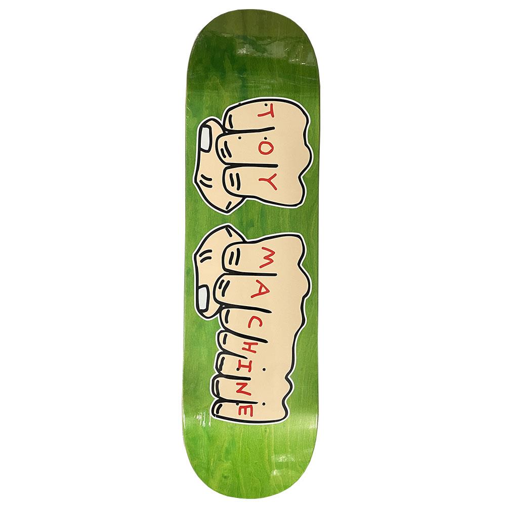 Toy Machine Spring '26'Fists Randon Stains Skateboard Deck 8.5"
