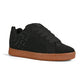 DC Shoe Co Court Graffik Skate Shoes Black Gum
