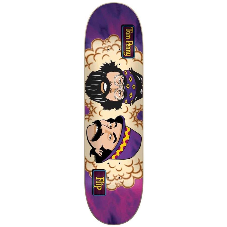Flip Toms Friends Purple Haze Skateboard Deck 8.25"