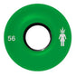 Girl Skateboards Trees Cruiser Wheels Green 56mm 85A 56mm