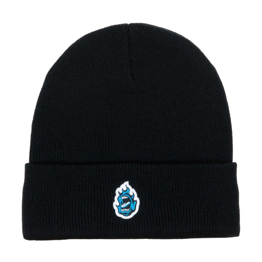 Santa Cruz Beanie Screaming Mini Flame Black