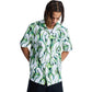 DC Full On Resort Shirt Liquid Fuego White
