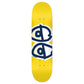 Krooked Team Eyes Skateboard Deck Yellow 8.06"