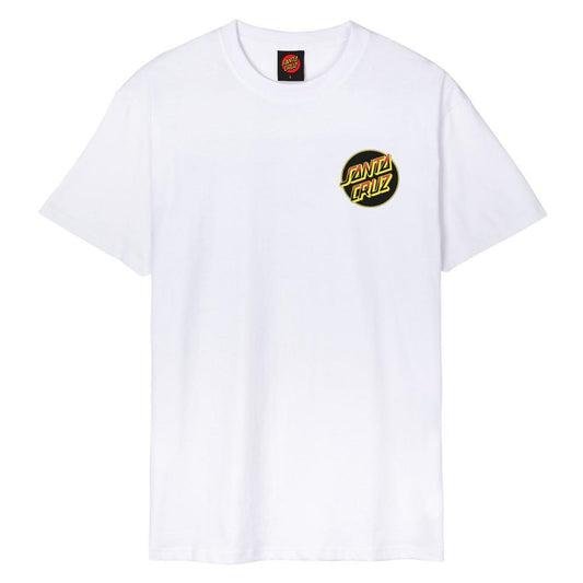 Santa Cruz T-Shirt Kendall Wolf Dot White