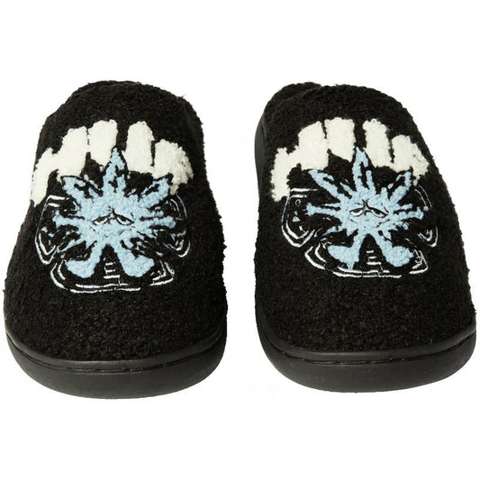 Huf Snow Angel Fuzzy Slippers Black