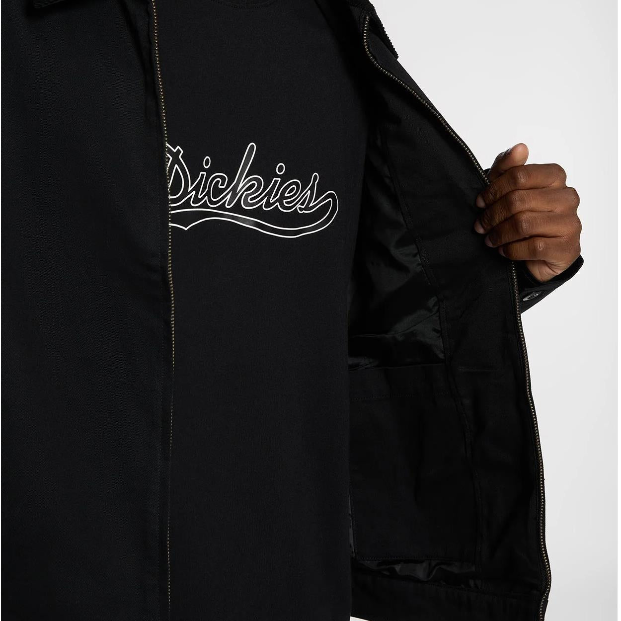 Dickies 247 Shacket Shirt Jacket Black
