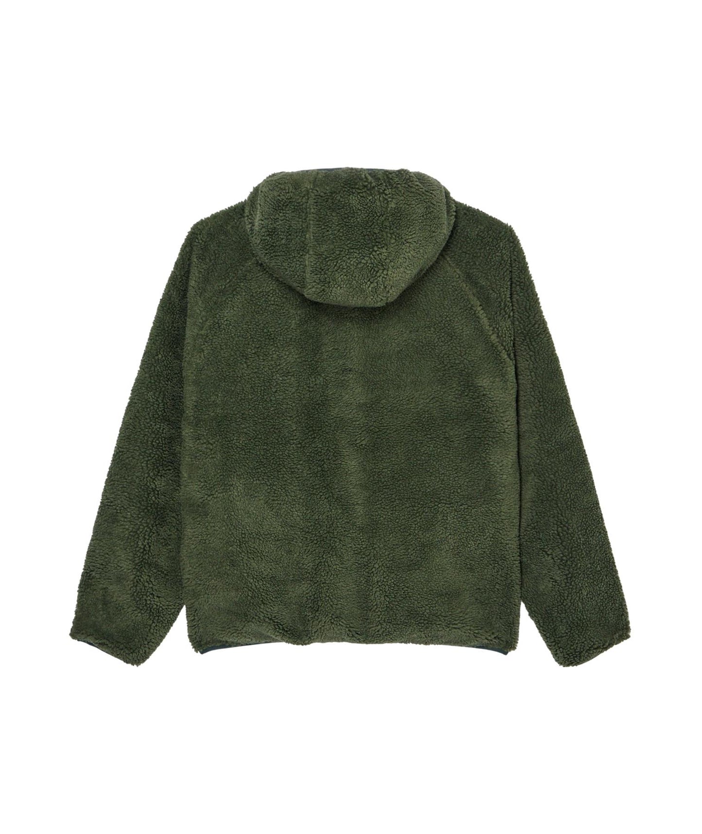 Element Wolfe Reversible Sherpa Hoodie Bronze Green