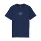 Santa Cruz Meek Pinstripe Slasher T-Shirt Midnight Blue