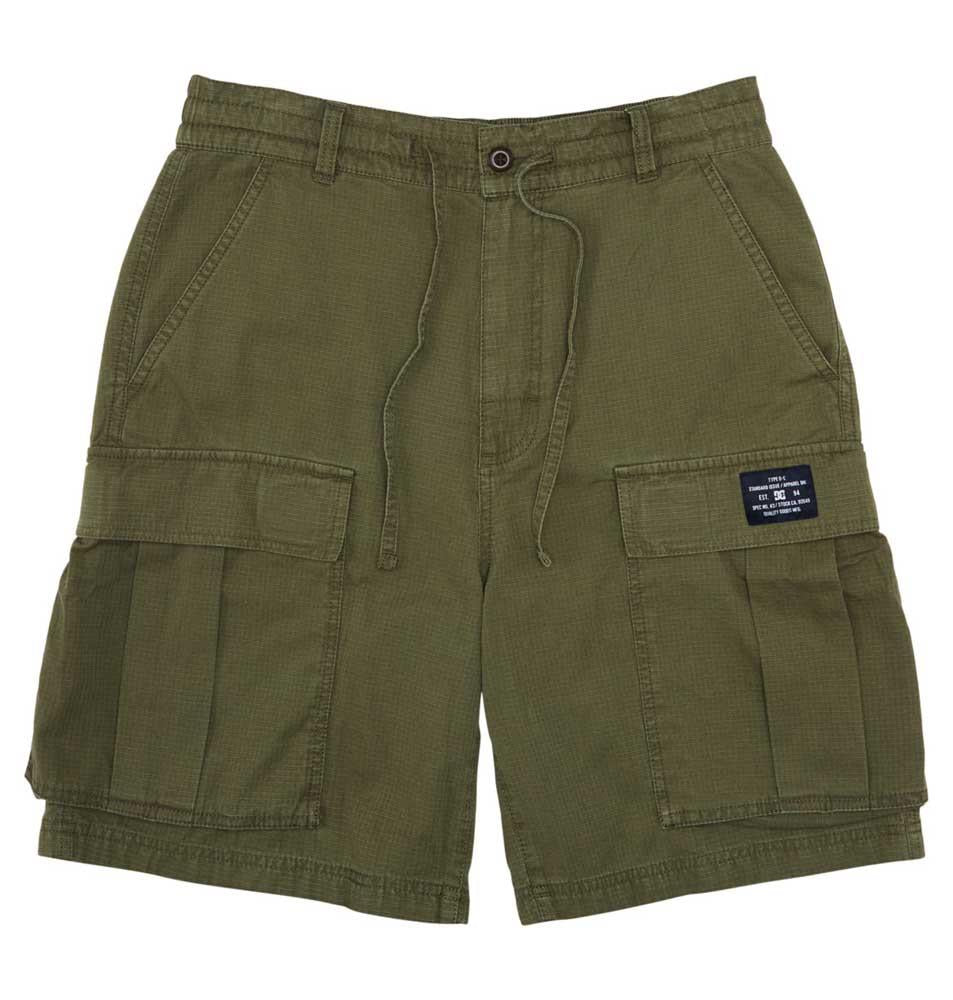 DC Tundra 22" Cargo Walkshorts Ivy Green