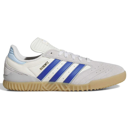 Adidas Skateboarding Busenitz Indoor Super Skate Shoes Grey Two Royal Blue Clear Sky