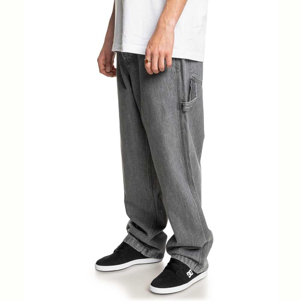 DC Shoe Co Worker Baggy Carpenter Pants Medium Grey