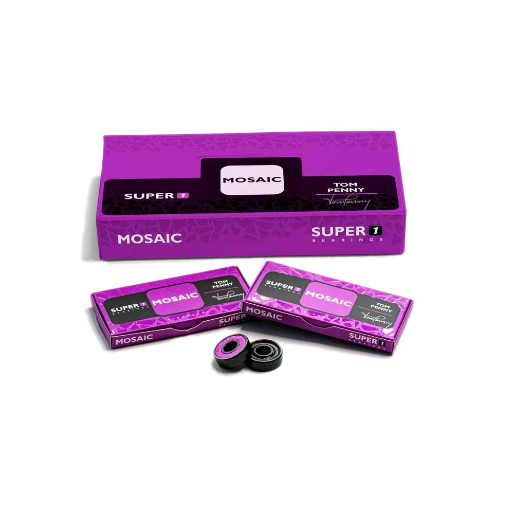 Mosaic Bearings Super 1 Tom Penny Abec 7 Black White