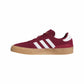 Adidas Skateboarding Busenitz Vulc II Collegegiate Burgundy Cloud White Gold Metalic Skate Shoes