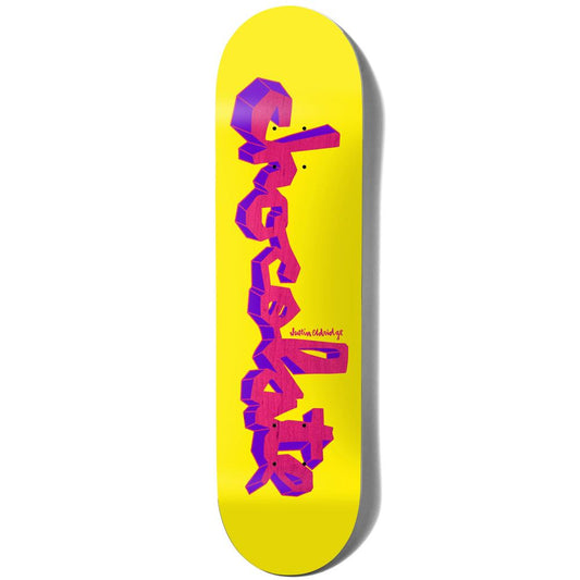 Chocolate Deck Lifted Chunk Justin Eldridge Yellow 8.25"