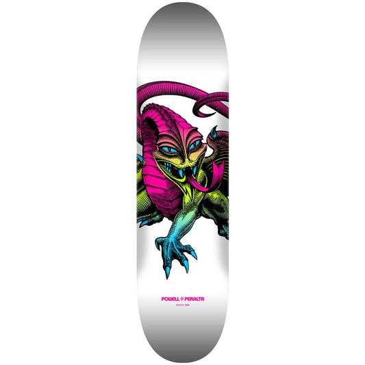 Powell Peralta Caballero Lime Fade White Skateboard Deck 8.25"
