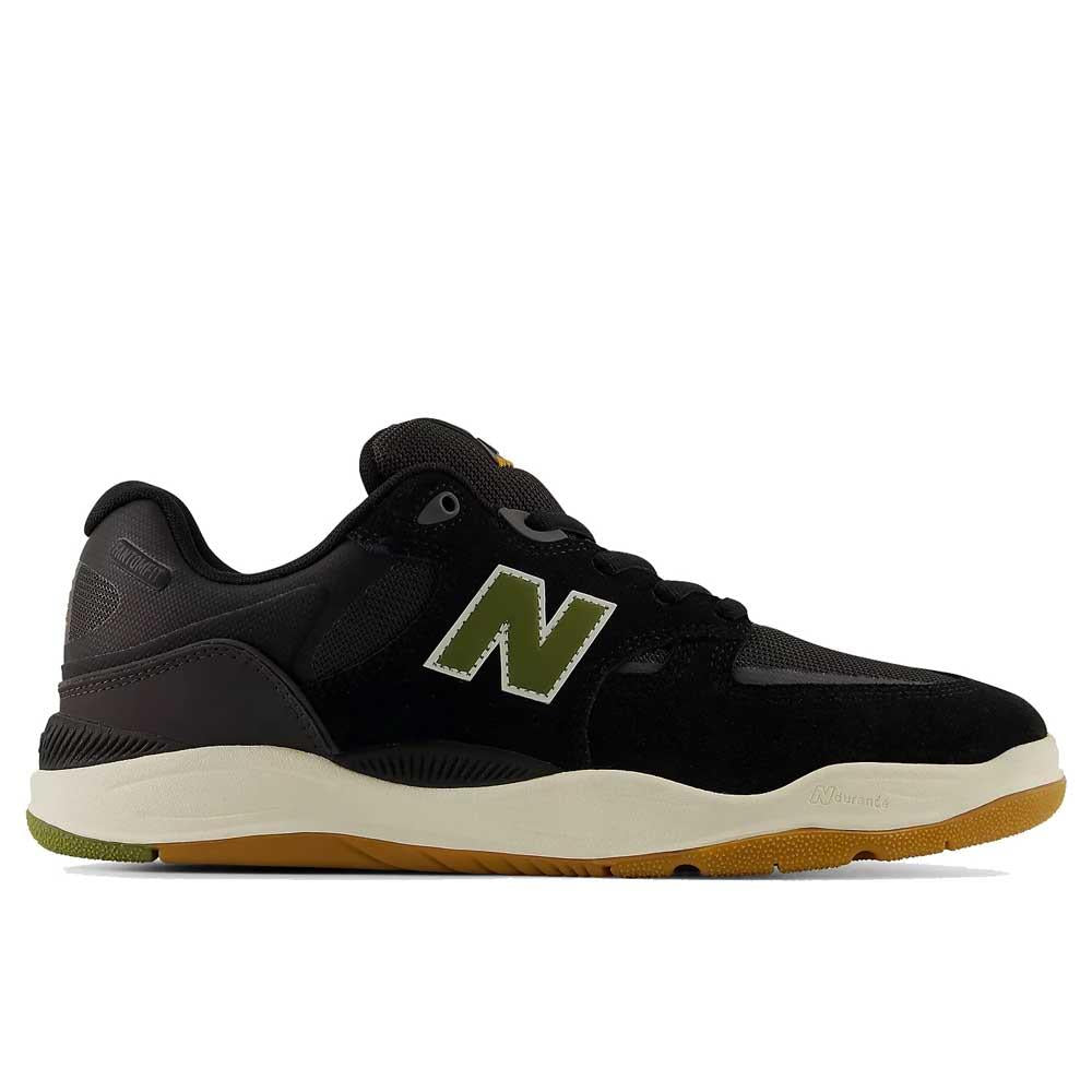 New Balance Numeric Tiago 1010 Skate Shoes Black Dark Olive