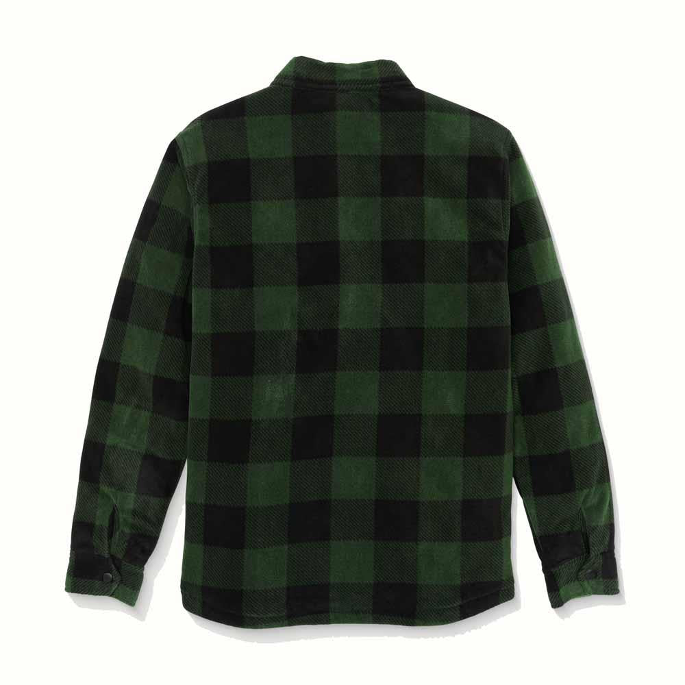 Volcom Bowered Fleece Long Sleeve Shirt Dark Pine