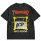 Thrasher Magazine T-Shirt December 1983 Vintage Black